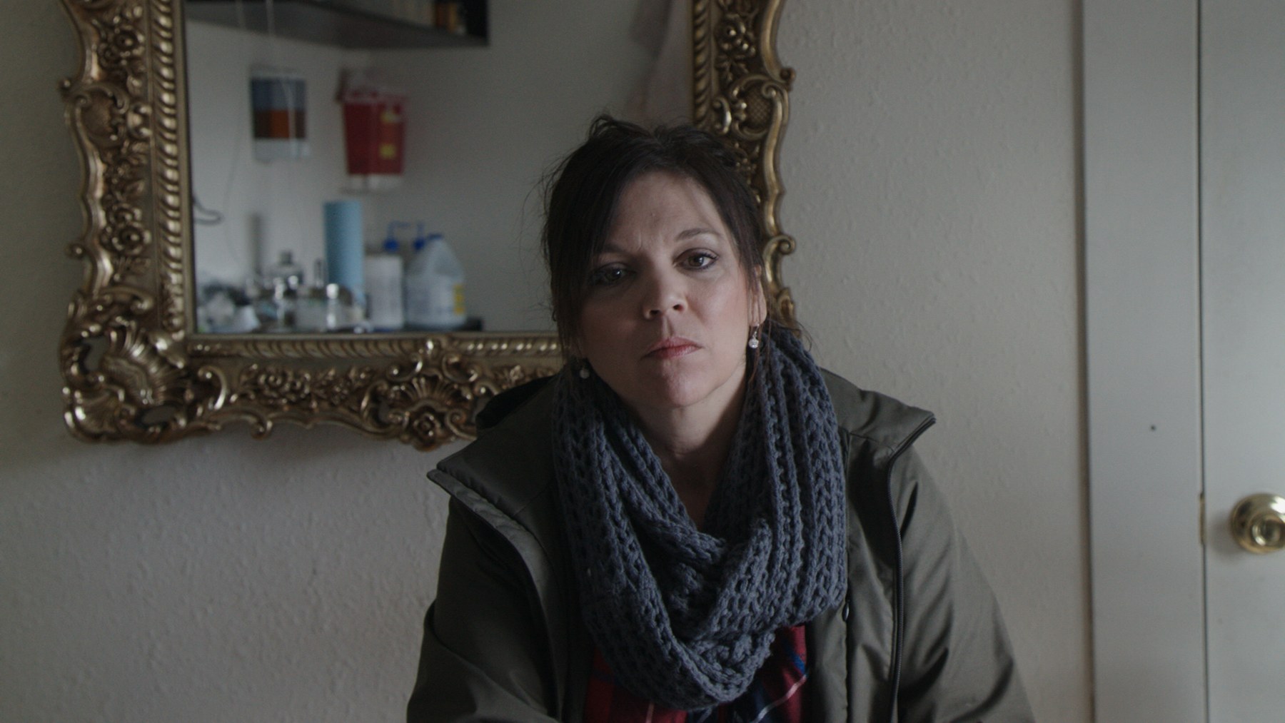 A woman speaking in an interview for Gavel